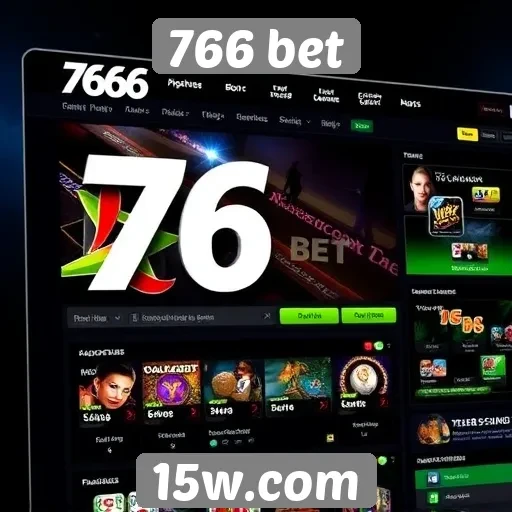 analise da interface do site 766 bet